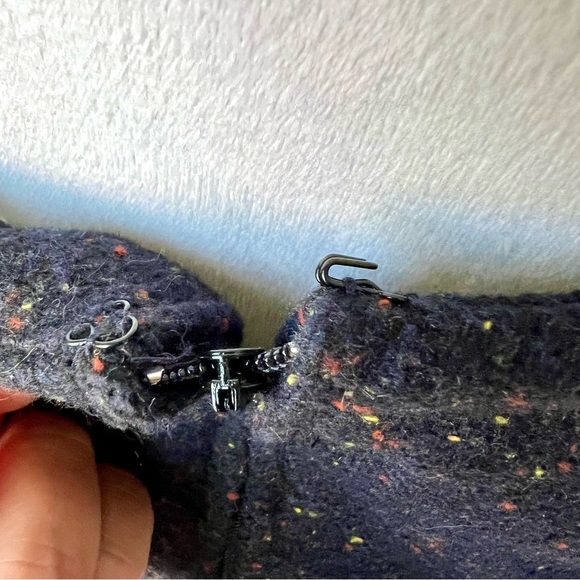 MODCLOTH Colorful Specked Wool Pencil Skirt—SZ. 0 - Picture 8 of 17